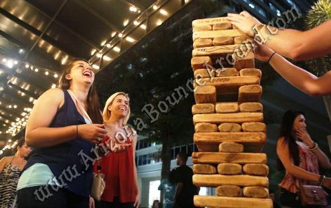 Giant Jenga Game Rental Colorado Springs CO